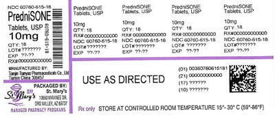 pred - PREDNISONE 60760 615 18